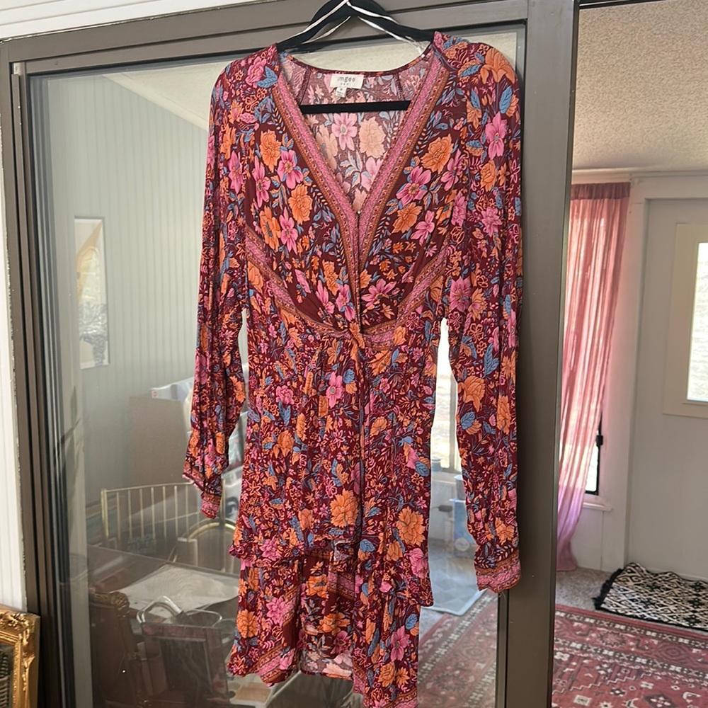 Boho Long Sleeve Dress